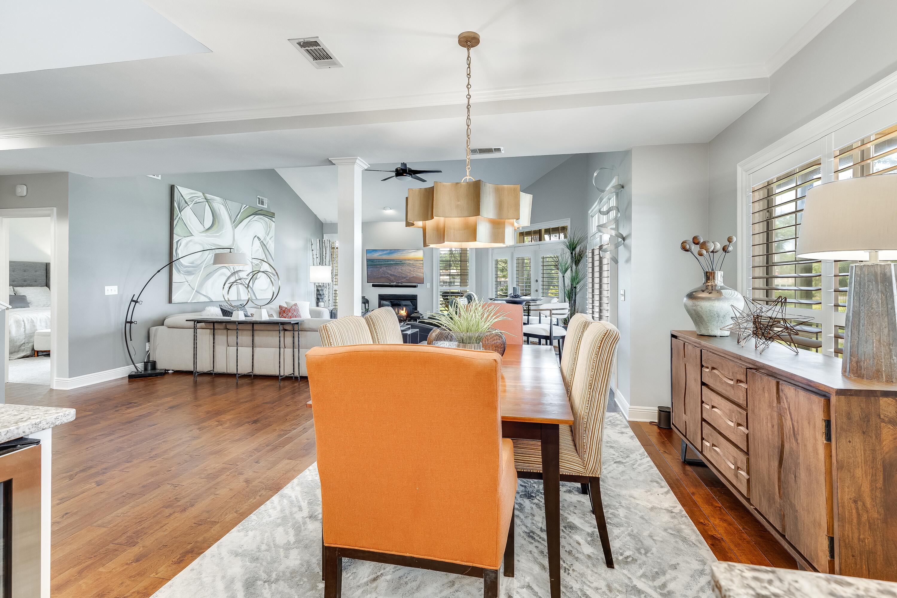 51 Vantage Point Miramar Beach, FL 32550 - Photo 14 of 64 a living room with furniture fireplace and a window