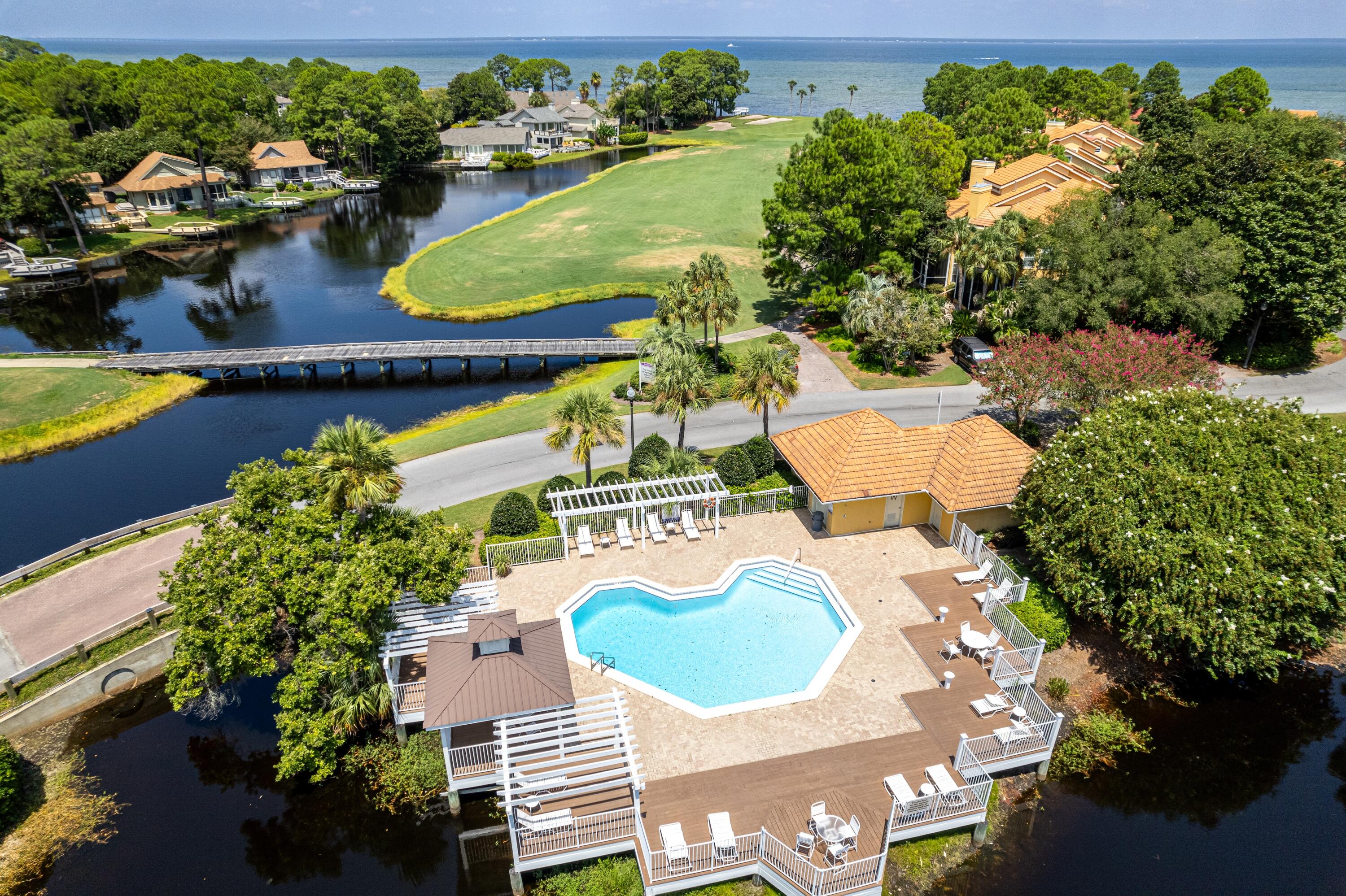 51 Vantage Point Miramar Beach, FL 32550 - Photo 50 of 64 an aerial view of residential houses with outdoor space