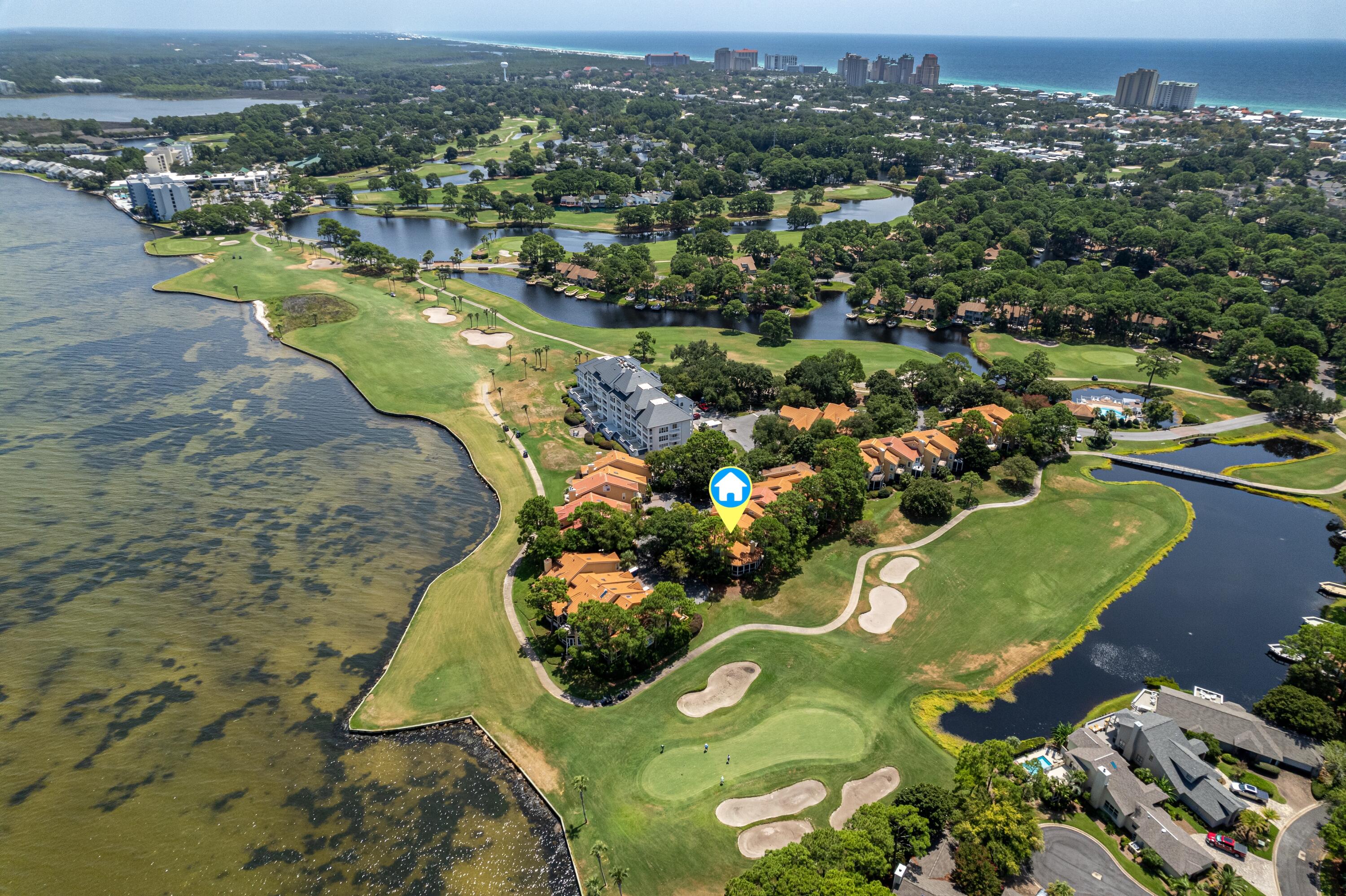 51 Vantage Point Miramar Beach, FL 32550 - Photo 56 of 64 an aerial view of residential houses with outdoor space