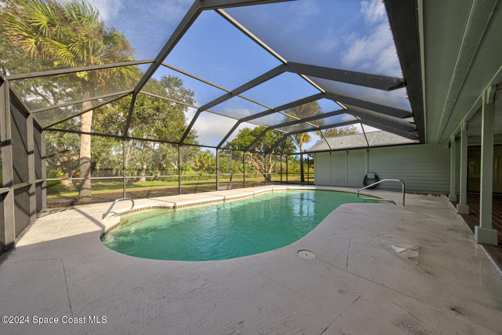 4050 Quail Path Road Cocoa, FL 32926 - Photo 44 of 60 screened in pool