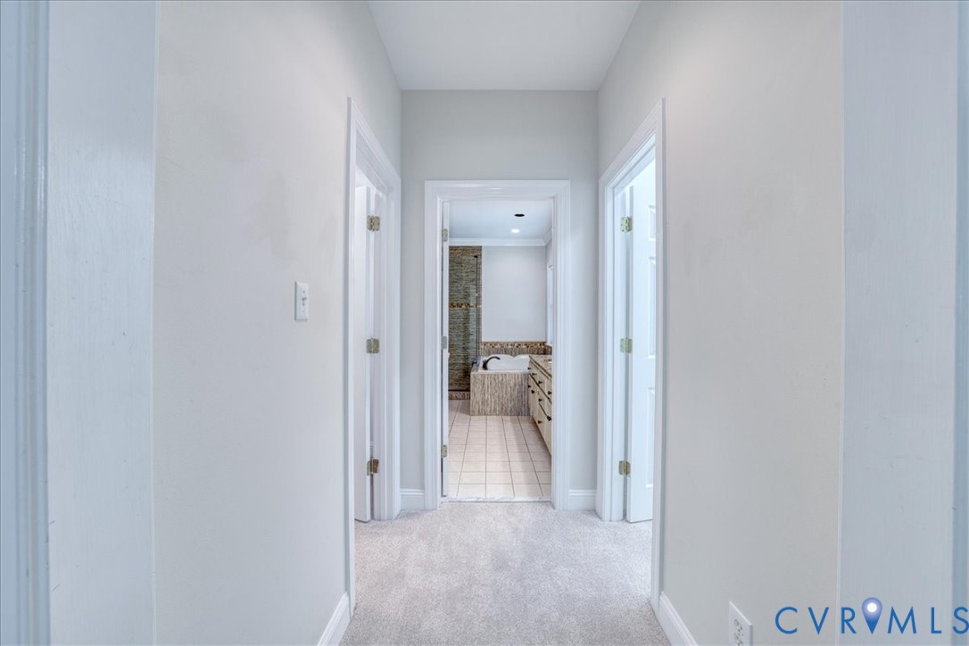 1813 Gildenborough Court Midlothian, VA 23113 - Photo 16 of 46 a view of a livingroom and a hallway