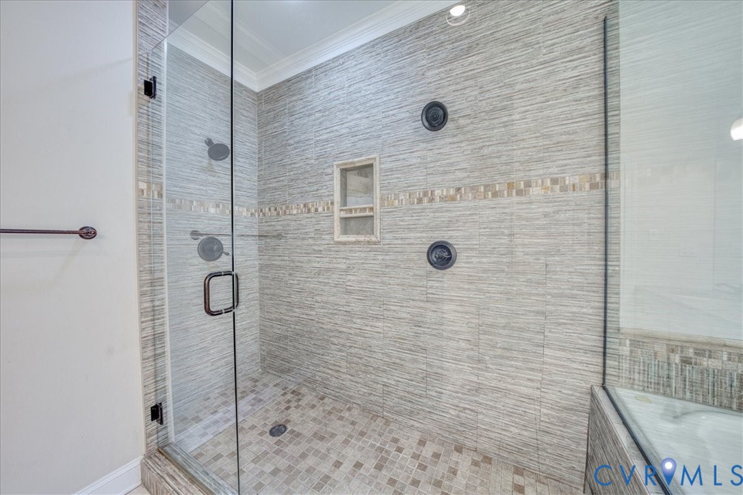 1813 Gildenborough Court Midlothian, VA 23113 - Photo 18 of 46 a bathroom with a shower