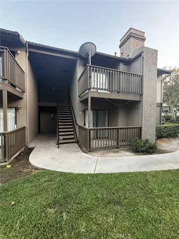 a view of a house with a porch