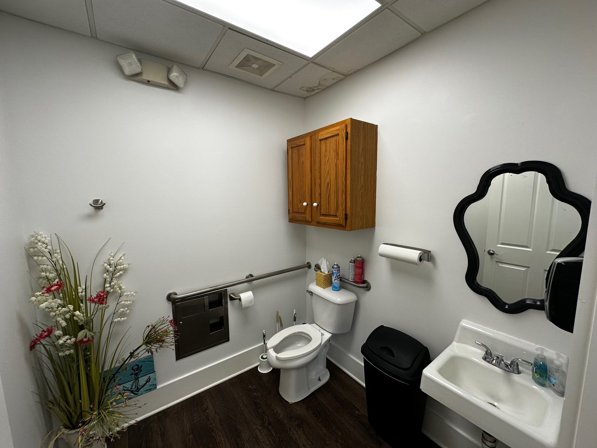 2007 West Everly Brothers Boulevard Powderly, KY 42367 - Photo 18 of 22 a bathroom with a toilet a sink and a mirror