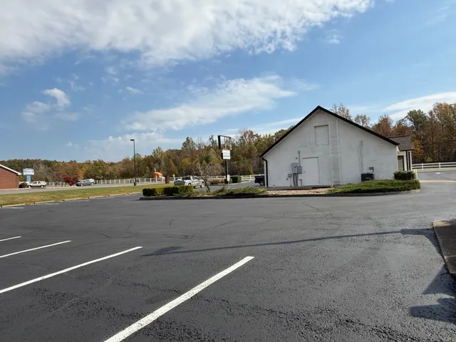 a view of a city street