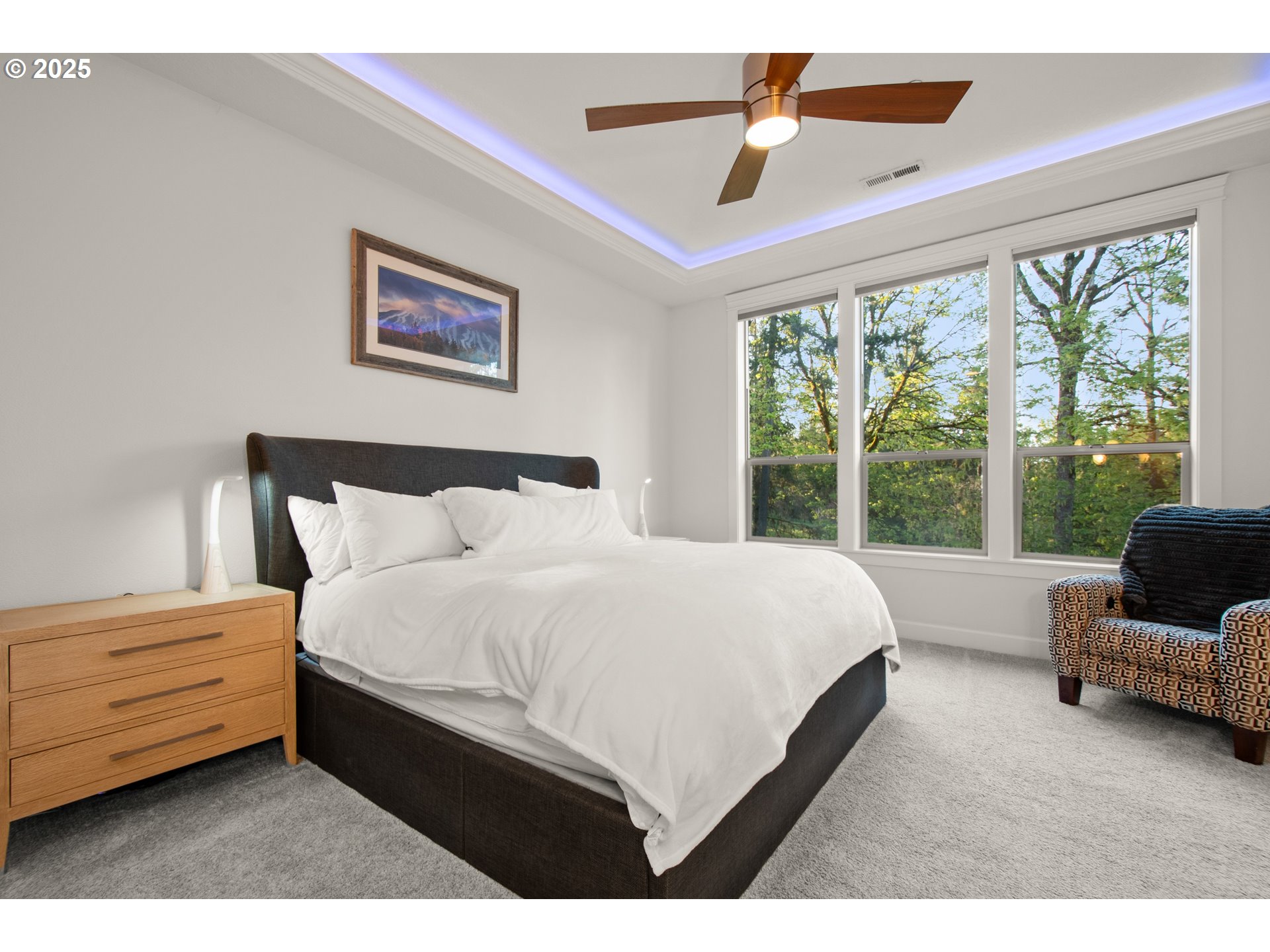 2215 Northwest 17th Avenue Camas, WA 98607 - Photo 25 of 48 a bedroom with a bed and a large window