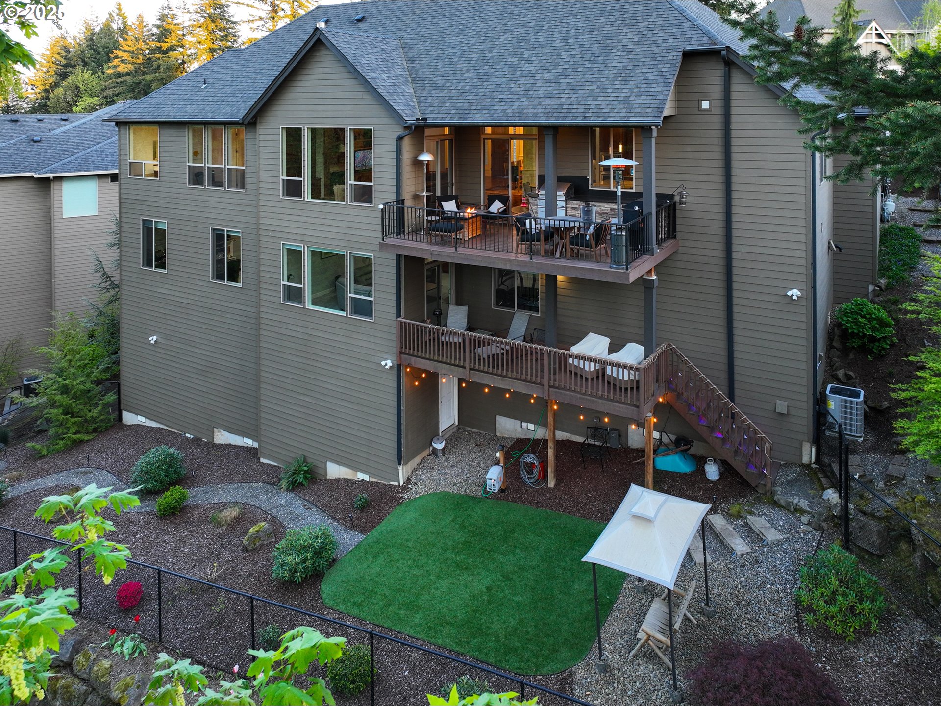 2215 Northwest 17th Avenue Camas, WA 98607 - Photo 47 of 48 a front view of a house with garden and plants