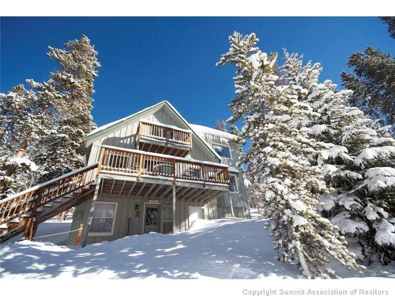 79 Bearing Tree Road Breckenridge, CO 80424 - Photo 22 of 25 a front view of a house