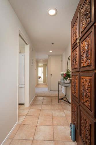 110 Park Road, Unit 108 Burlingame, CA 94010 - Photo 3 of 27 a view of an entryway with a window