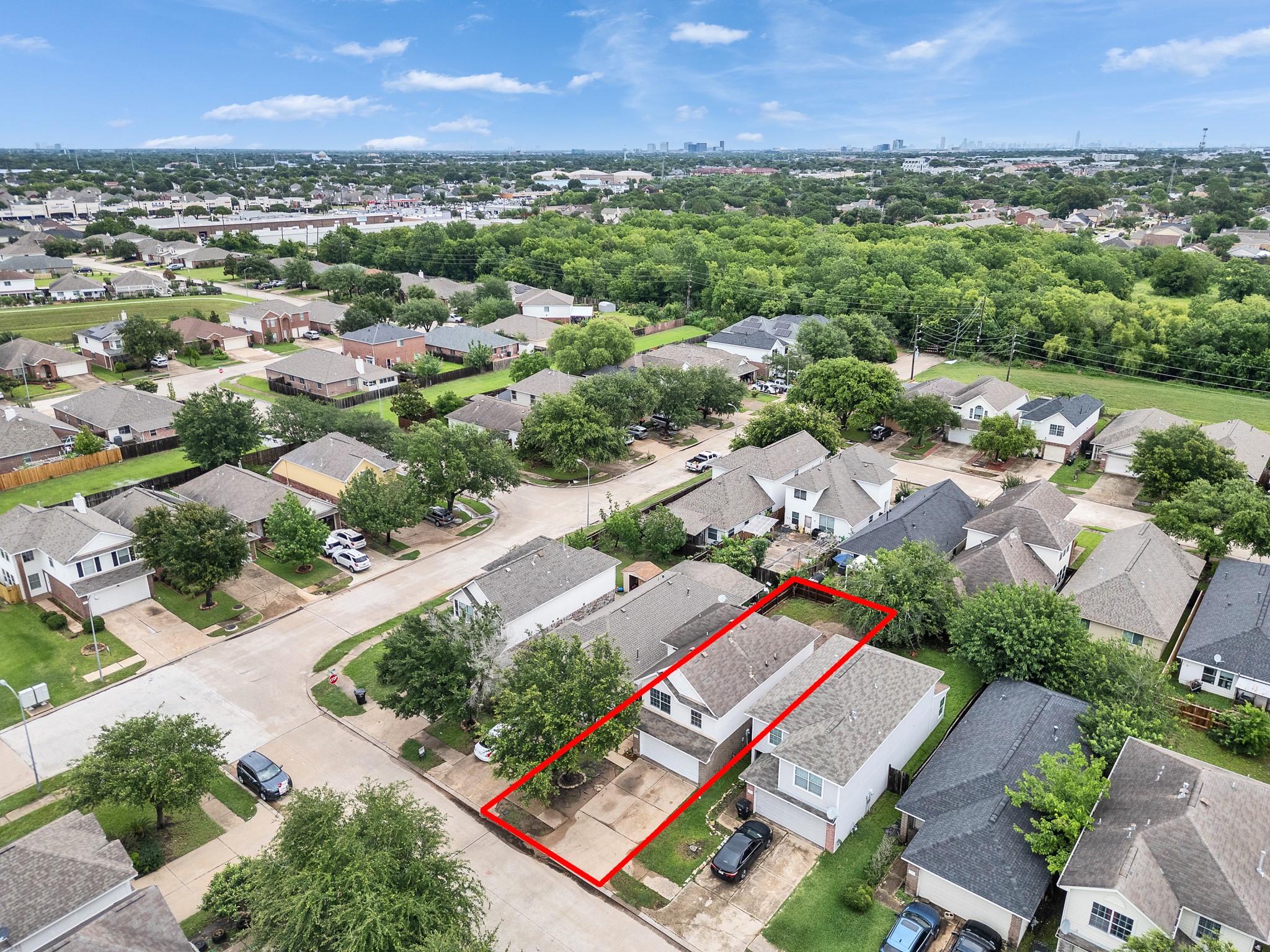 7211 Calcutta Spring Drive Houston, TX 77083 - Photo 13 of 17 Neighborhood drone
