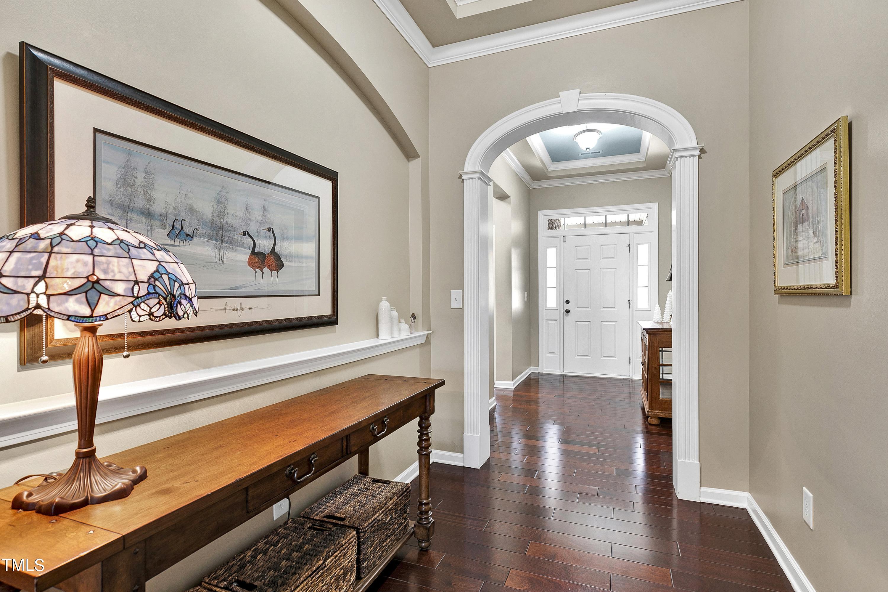 6115 Leesburg Lane Raleigh, NC 27617 - Photo 5 of 46 a view of livingroom with furniture and wooden floor