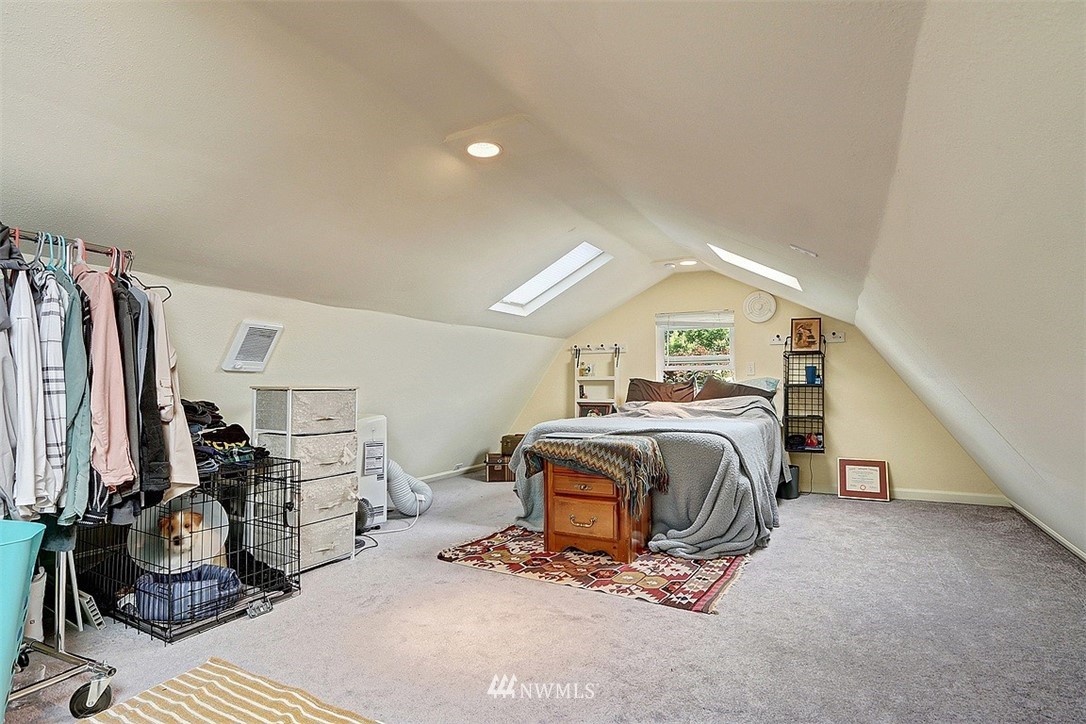 220 174th Street Southwest Bothell, WA 98012 - Photo 29 of 35 a bedroom with bed and a window