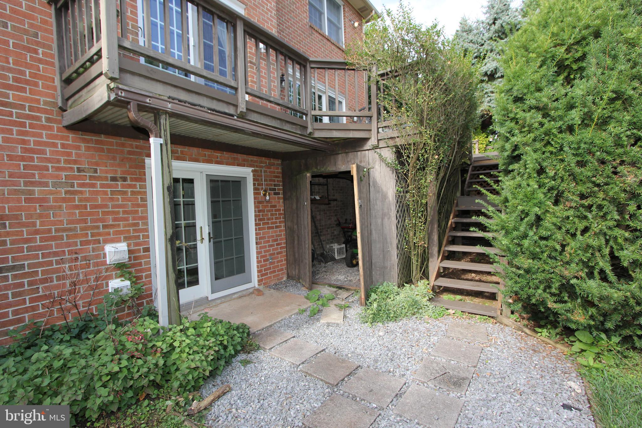 6670 Springhill Drive Frederick, MD 21702 - Photo 79 of 98 Convenient under-deck storage shed