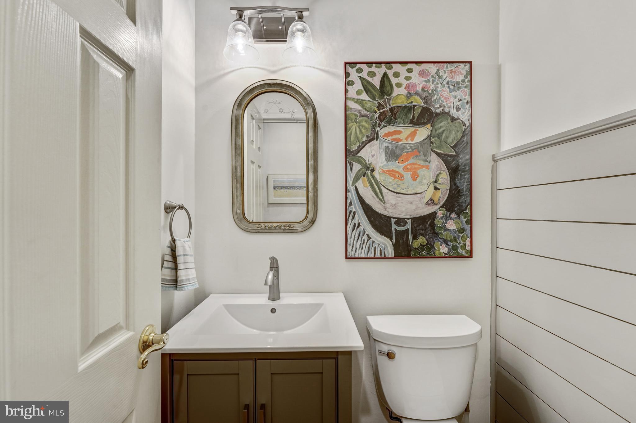 60 East Clearfield Road Havertown, PA 19083 - Photo 21 of 57 a bathroom with a toilet and a sink