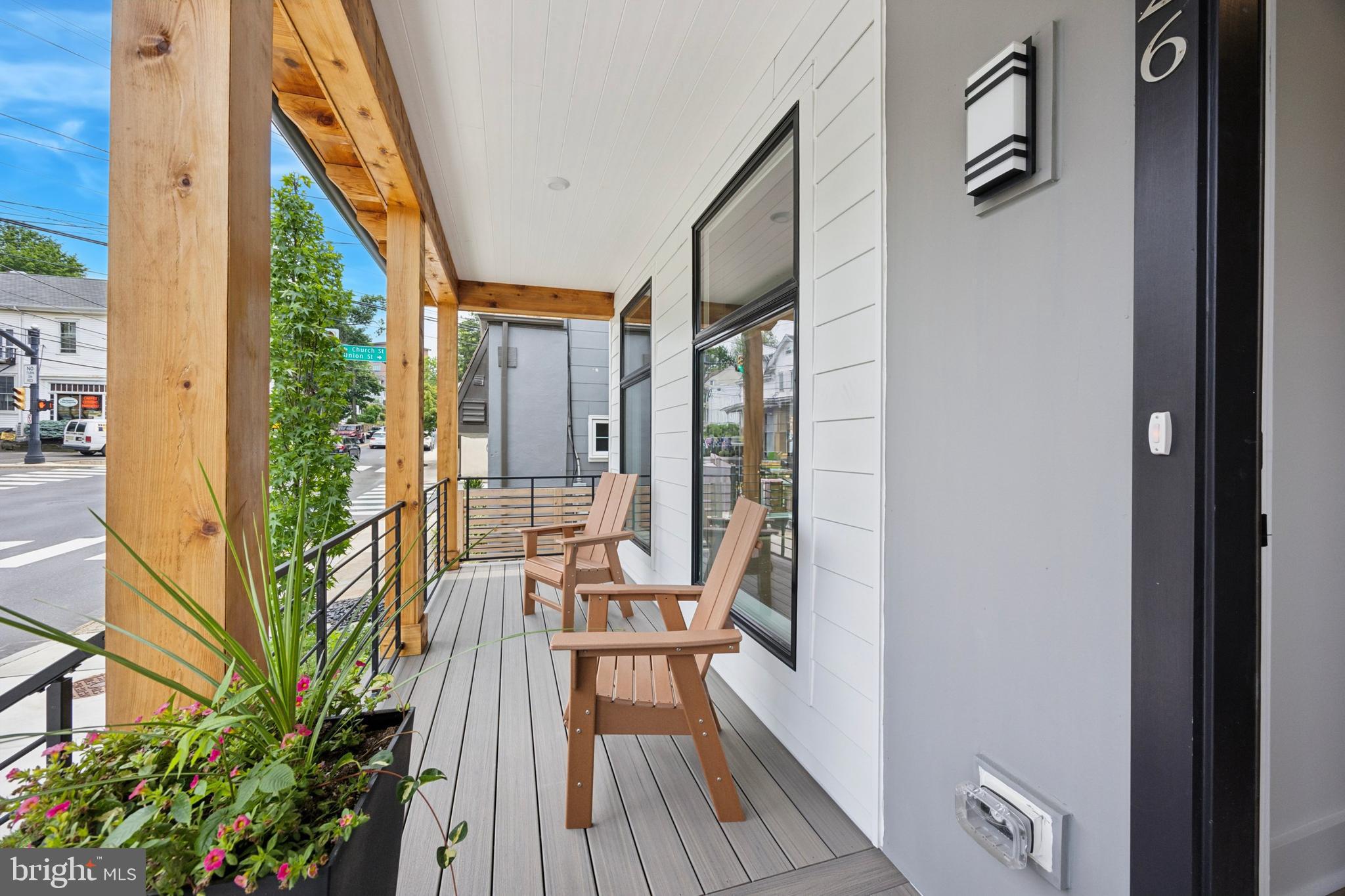 226 North Main Street Doylestown, PA 18901 - Photo 22 of 24 a view of balcony with furniture