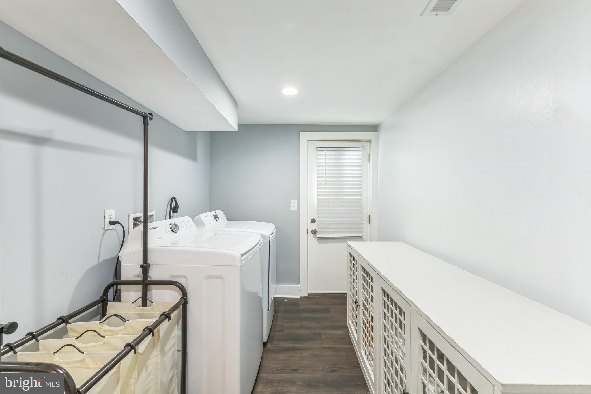 5623 Kansas Avenue Northwest Washington, DC 20011 - Photo 29 of 32 a storage room with a washer and dryer