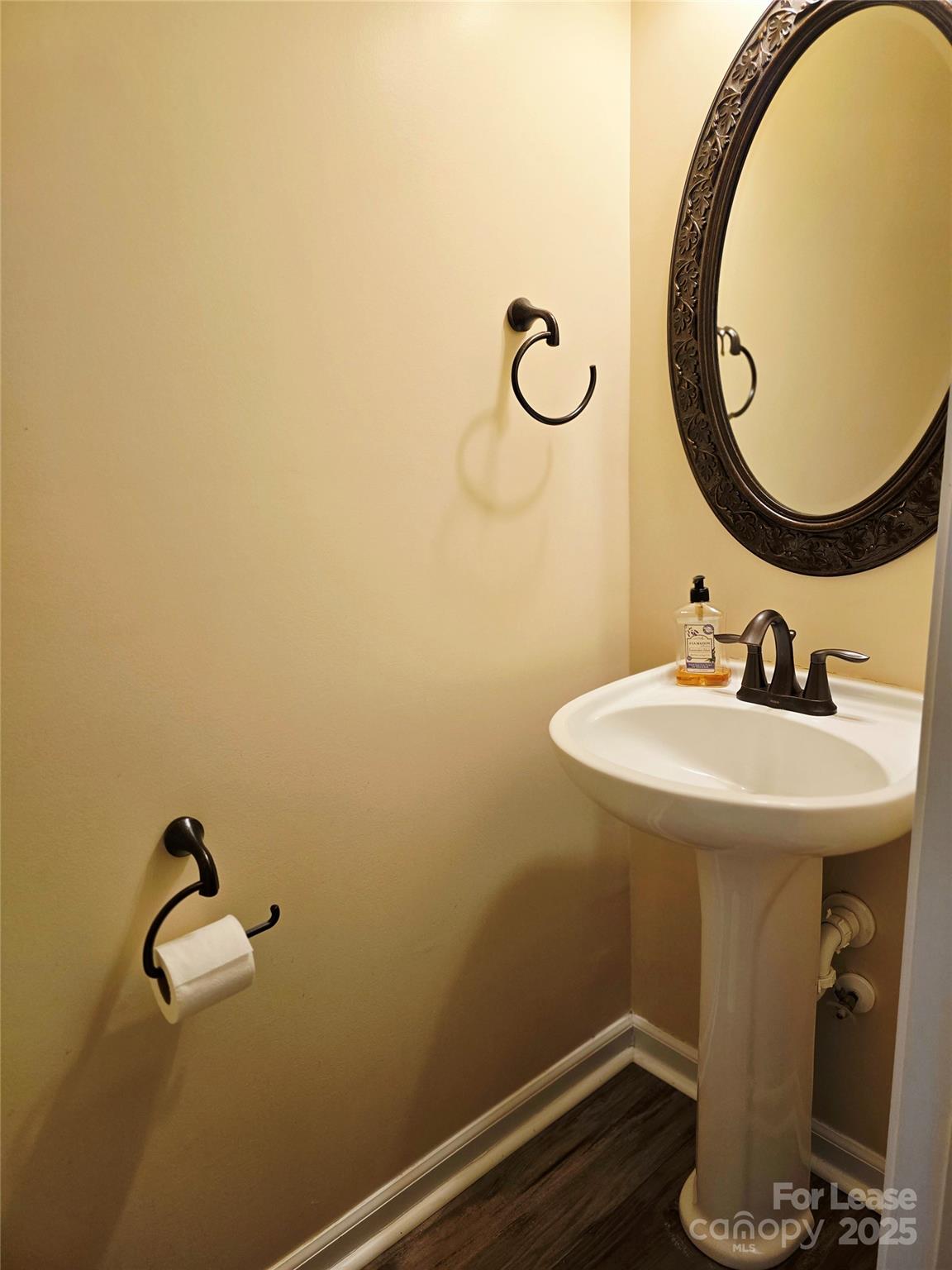 19025 Coachmans Trace Cornelius, NC 28031 - Photo 17 of 34 a bathroom with a sink and a mirror