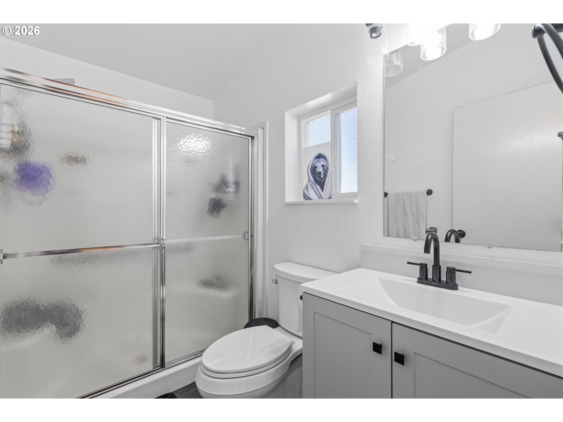 2151 Three Lakes Road Southeast Albany, OR 97322 - Photo 21 of 25 a bathroom with a sink mirror vanity and toilet