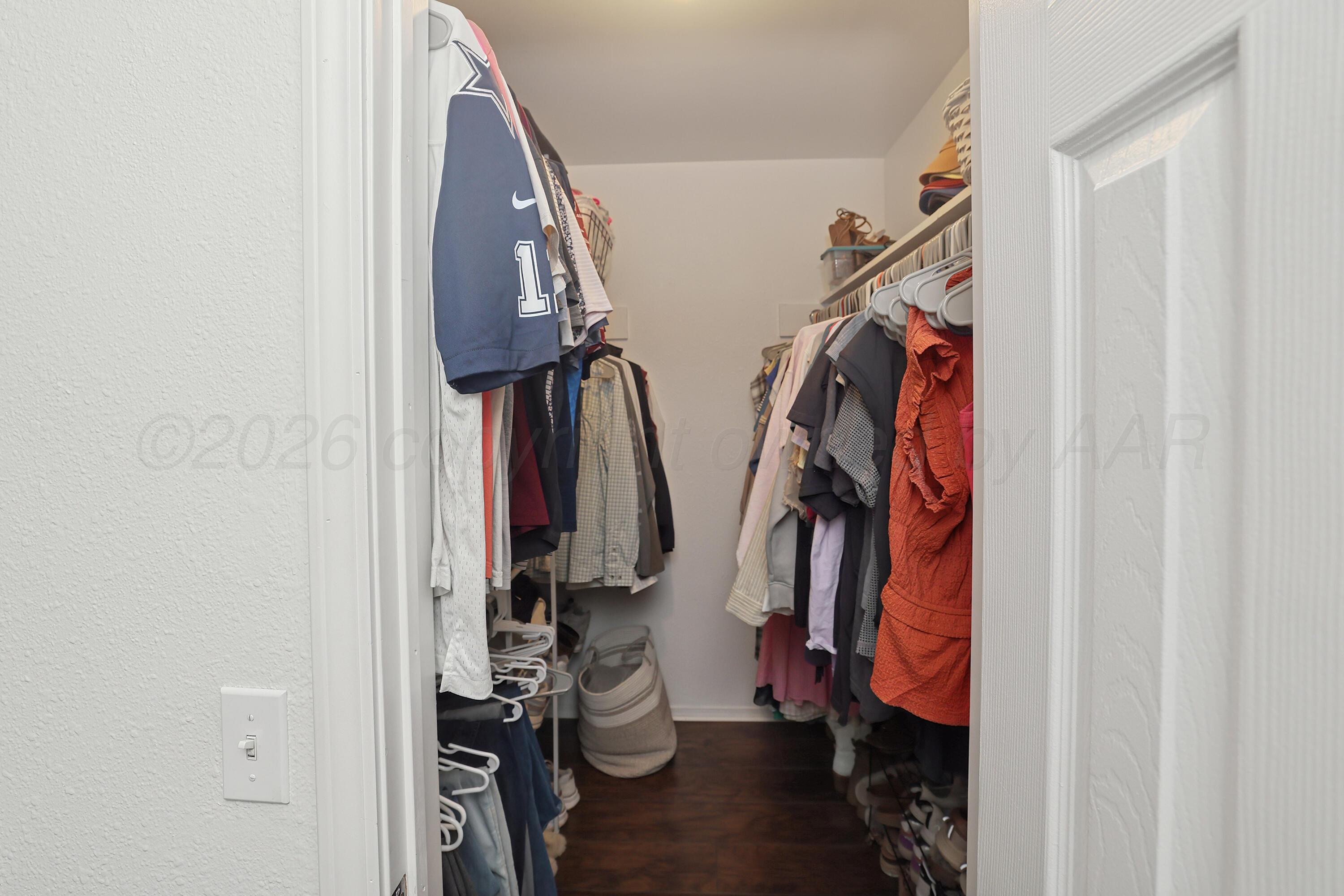 7809 Cervin Drive Amarillo, TX 79121 - Photo 18 of 32 17-Primary Closet