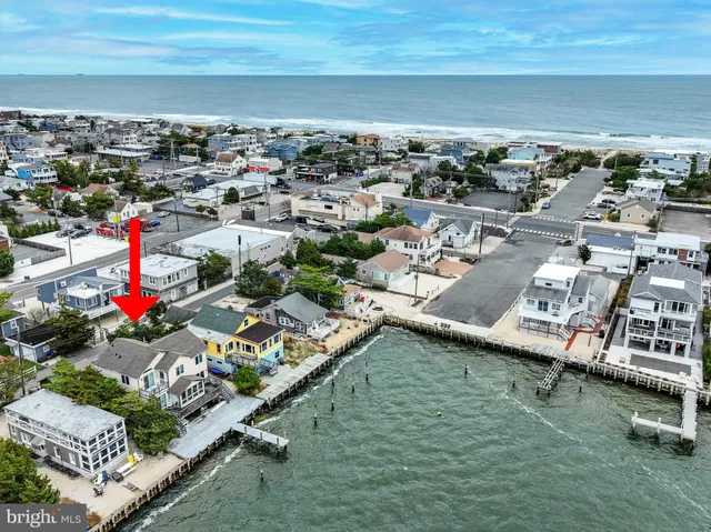 a view of a city with ocean view