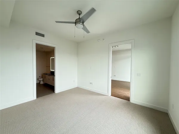 a view of empty room