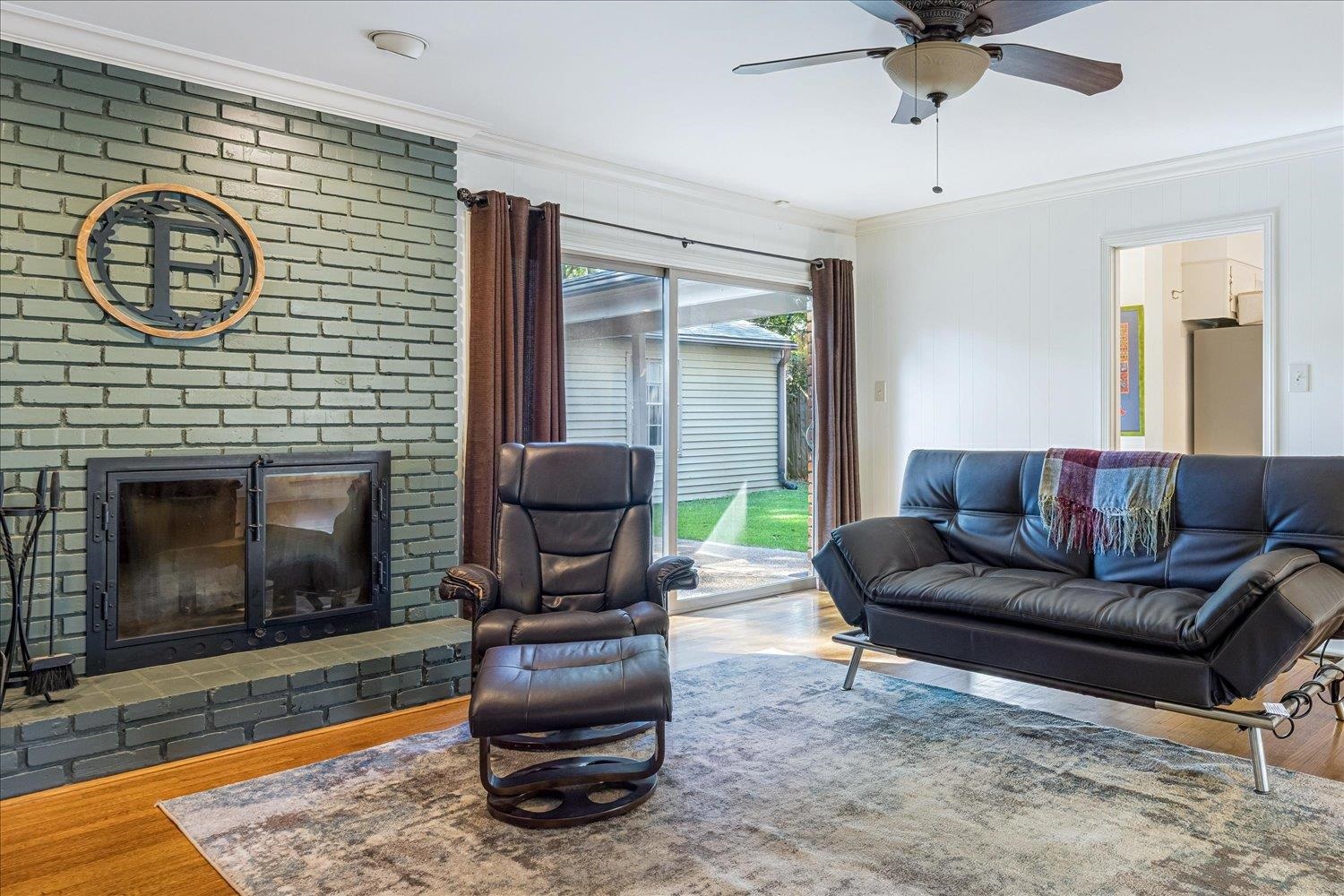 5323 Dee Road Memphis, TN 38117 - Photo 13 of 40 a living room with furniture and a fireplace