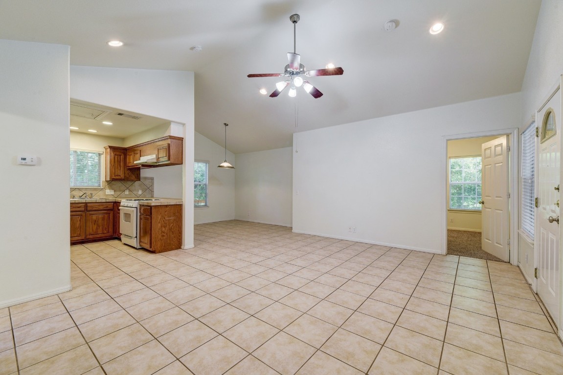 106 East 46th Street, Unit B Austin, TX 78751 - Photo 2 of 16 a view of a kitchen with a sink and cabinets