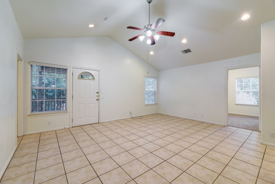 106 East 46th Street, Unit B Austin, TX 78751 - Photo 3 of 16 a view of an empty room and window