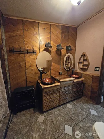 a room with storage and utility