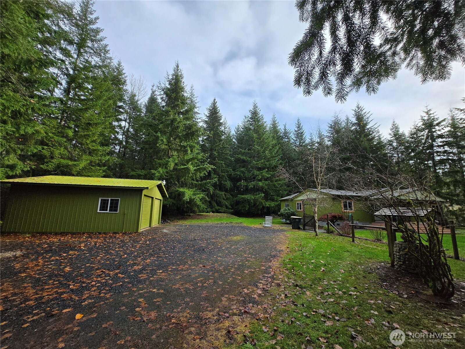313 Minkler Road Winlock, WA 98596 - Photo 2 of 40 a view of outdoor space with deck and yard