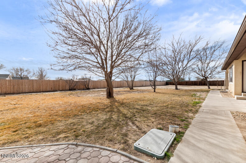 1060 Penelope Drive Fallon, NV 89406 - Photo 23 of 32 a view of yard covered with snow in front of house