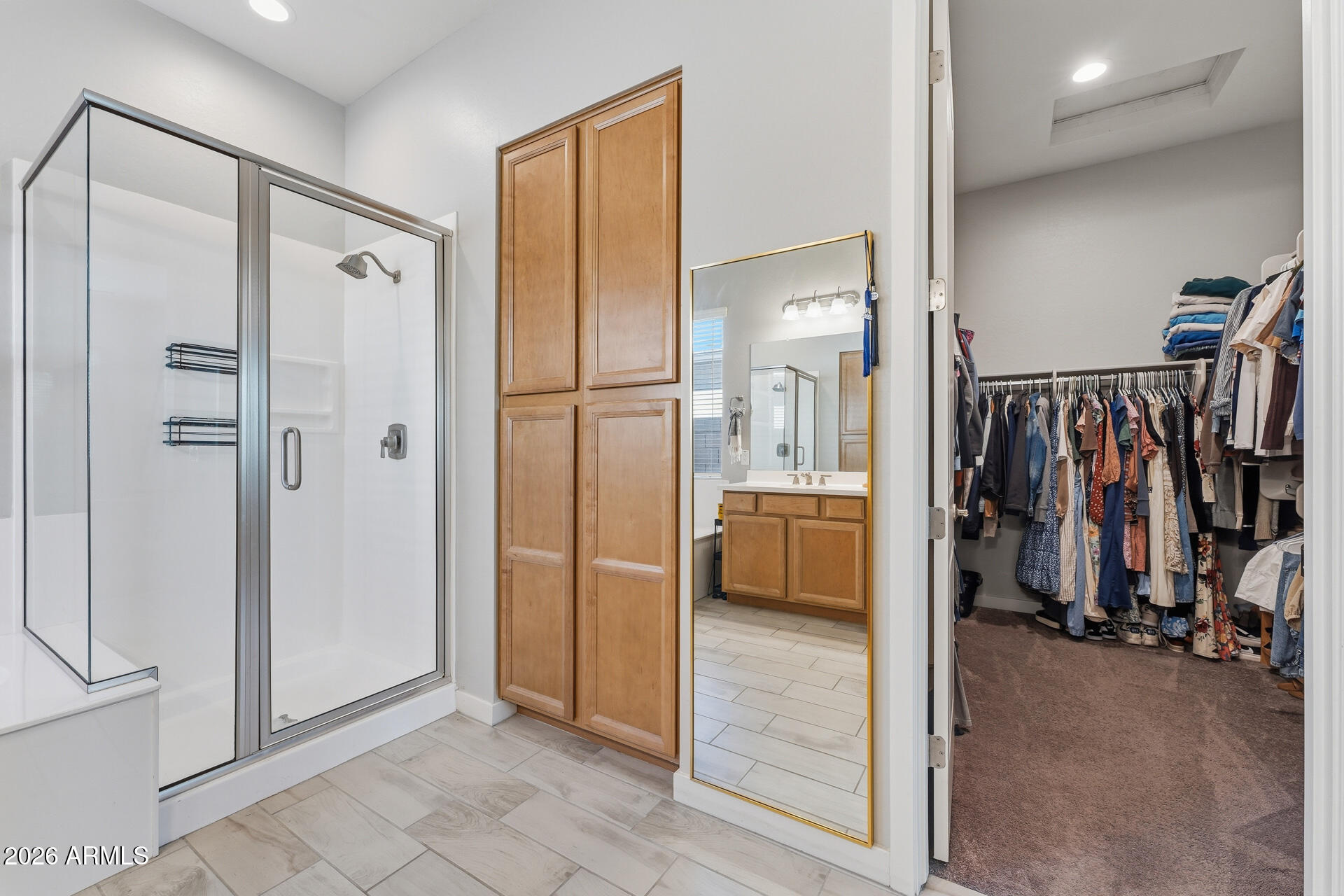 23069 East Mayberry Road Queen Creek, AZ 85142 - Photo 21 of 48 a view of a walk in closet