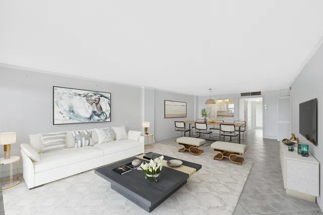 a kitchen with a stove and a microwave