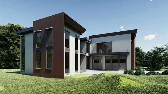 a view of house with yard