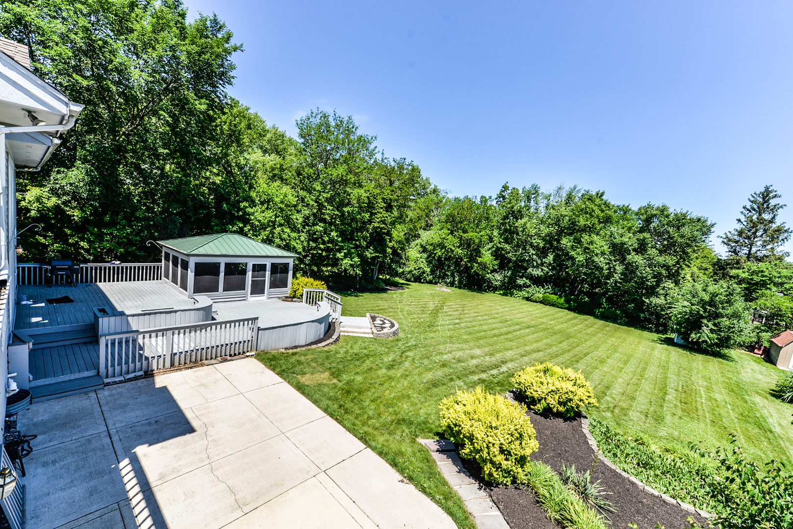 624 Riedy Road Lisle, IL 60532 - Photo 56 of 68 a view of a house with pool