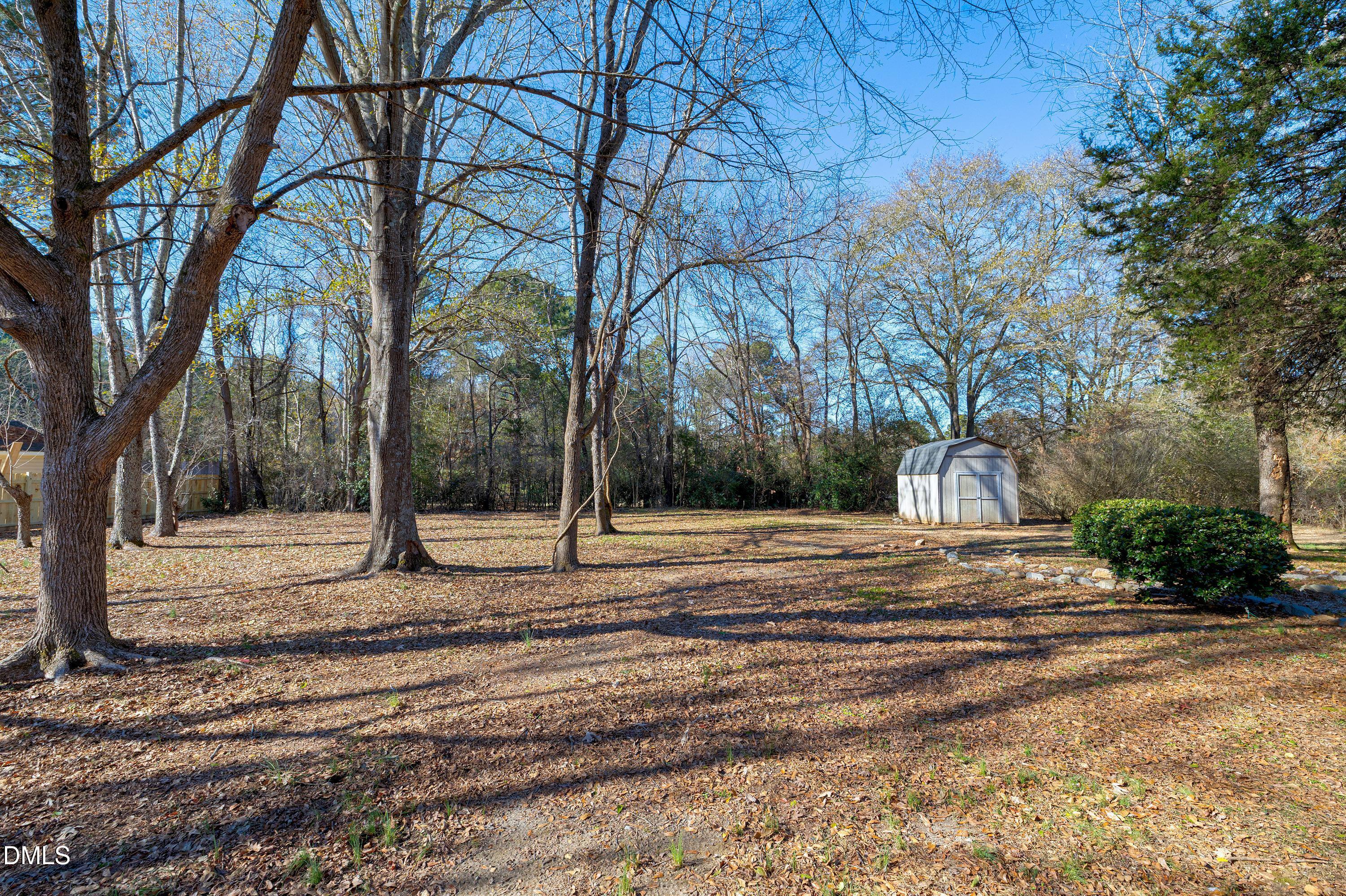 4100 Rockside Hills Drive Raleigh, NC 27603 - Photo 49 of 52 a view of road and trees