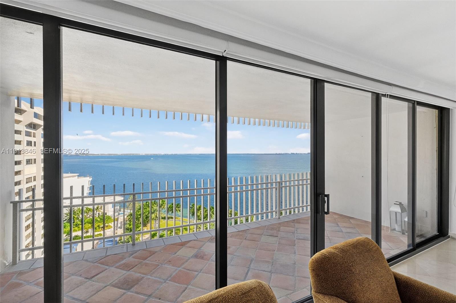 2 Grove Isle Drive, Unit B1505 Miami, FL 33133 - Photo 36 of 51 a balcony view with outdoor space