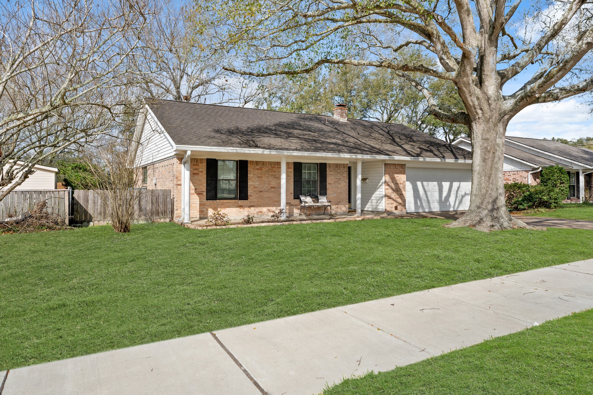 2104 Rose Road Pearland, TX 77581 - Photo 4 of 43 a view of a house with a yard porch and sitting area