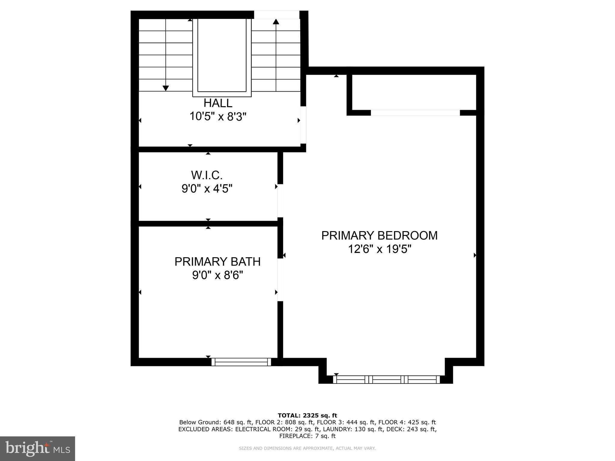 1227 Weatherstone Court Reston, VA 20194 - Photo 68 of 70 Floor Plan - Upper Level 1