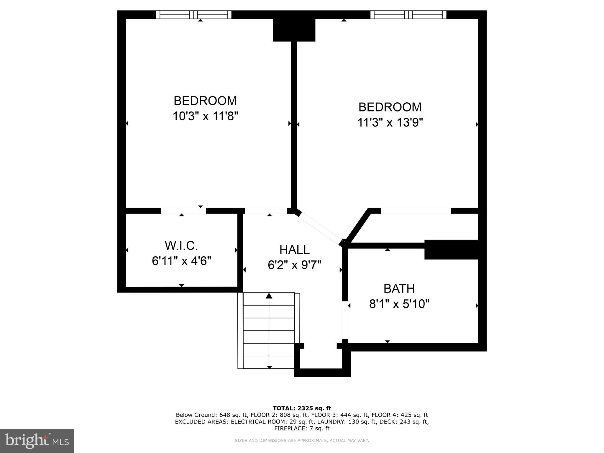 1227 Weatherstone Court Reston, VA 20194 - Photo 69 of 70 Floor Plan - Upper Level 2