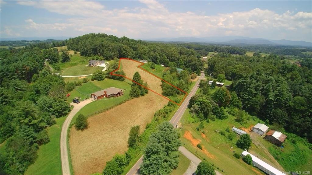 0 Jones Road Leicester, NC 28748 - Photo 4 of 15 an aerial view of residential houses with outdoor space and trees