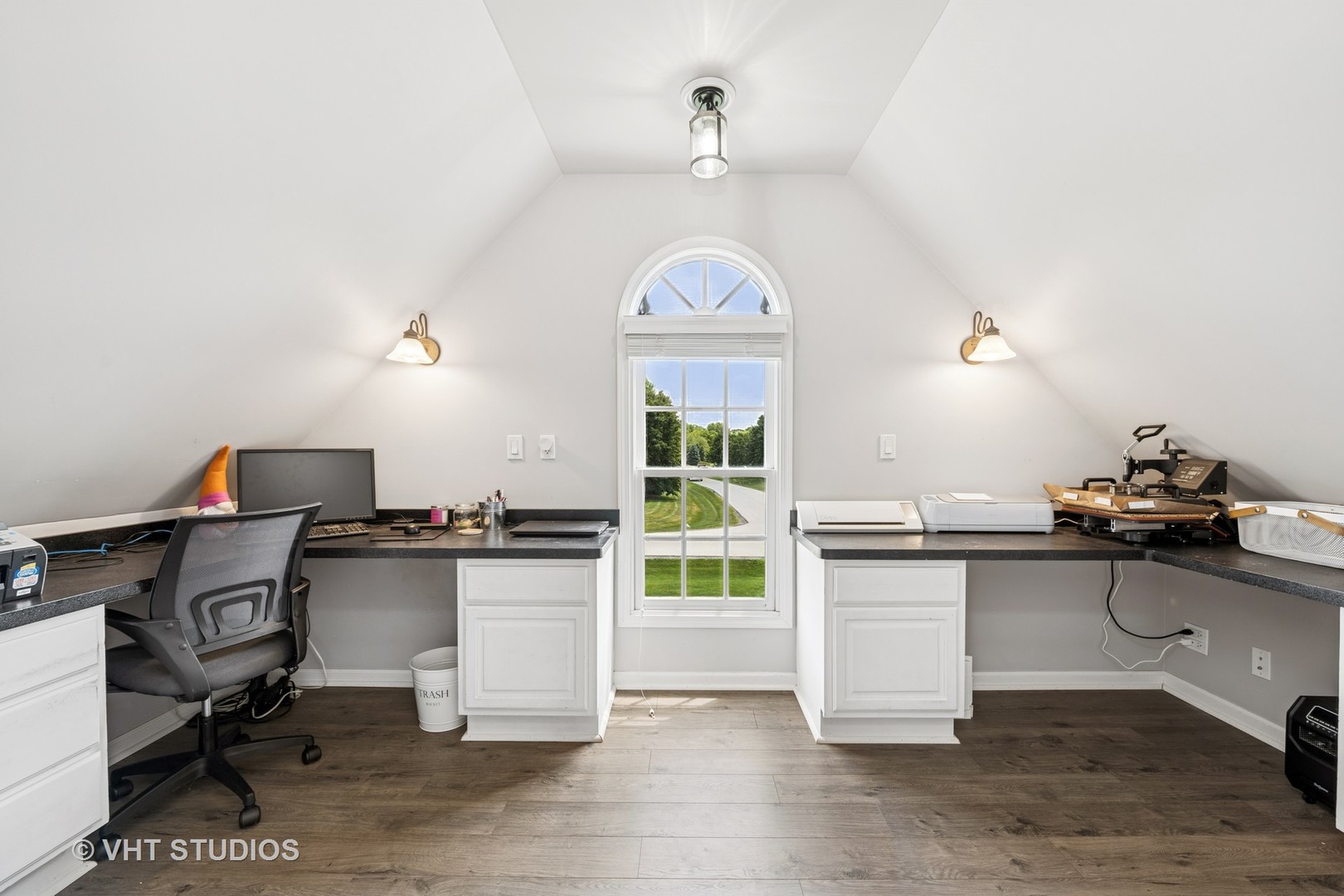 5609 Farmbrook Lane Crystal Lake, IL 60014 - Photo 23 of 35 a view of a workspace with furniture and a window