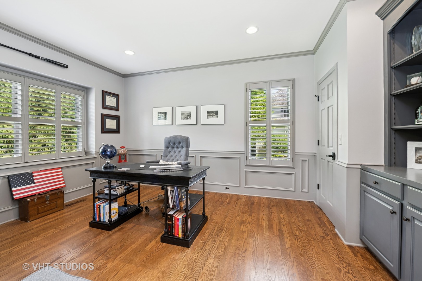 5609 Farmbrook Lane Crystal Lake, IL 60014 - Photo 6 of 35 a view of a workspace with furniture and a window