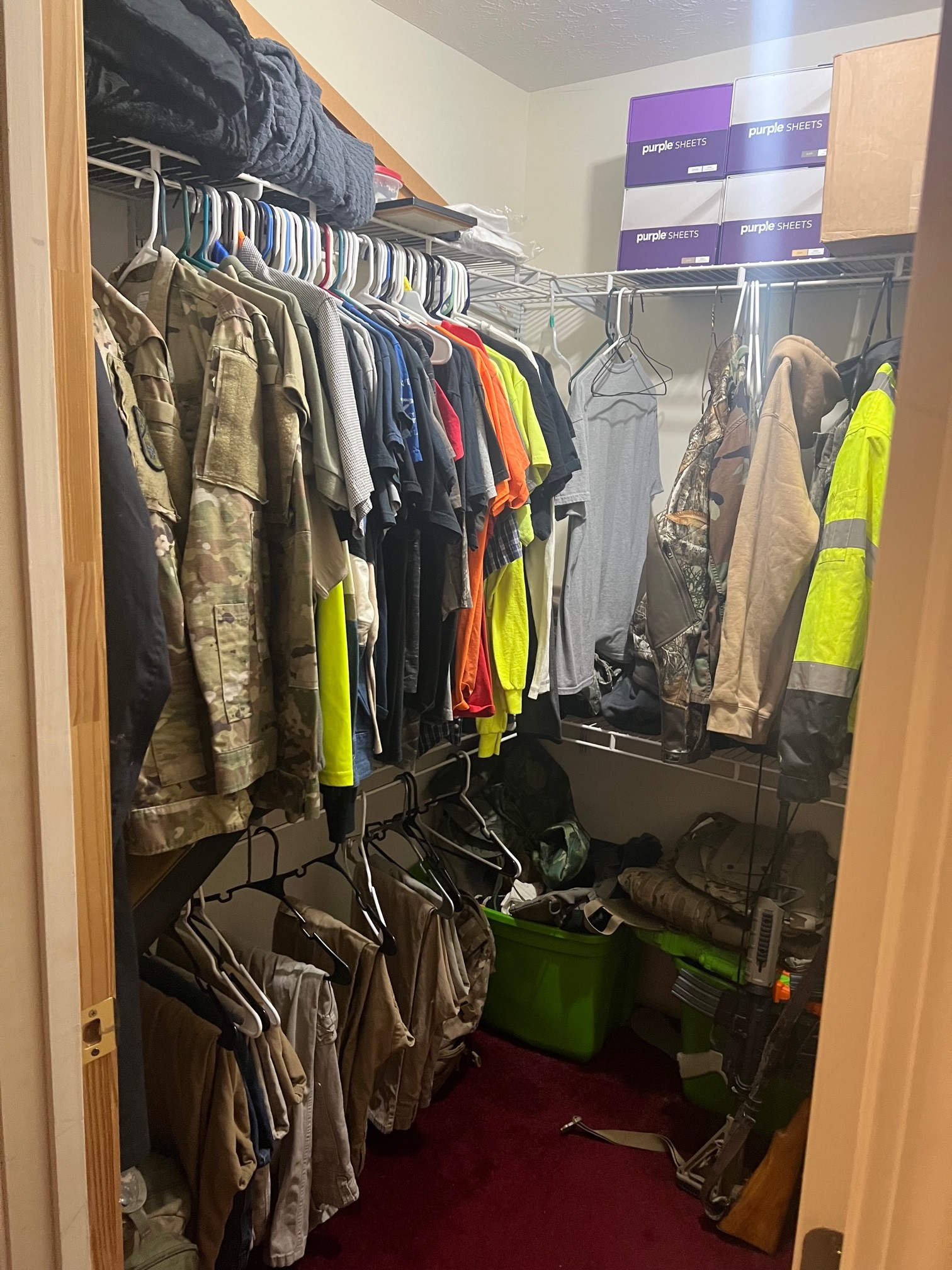 545 Austin Bottom Road Baxter, TN 38544 - Photo 21 of 24 a view of walk in closet with clothes and shoes