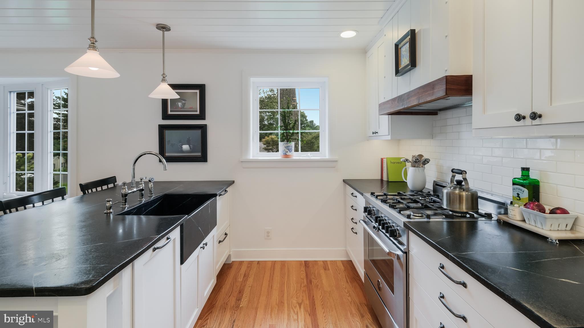 1049 George Road Jenkintown, PA 19046 - Photo 19 of 67 Bertazzoni Gas Range with custom exhaust hood