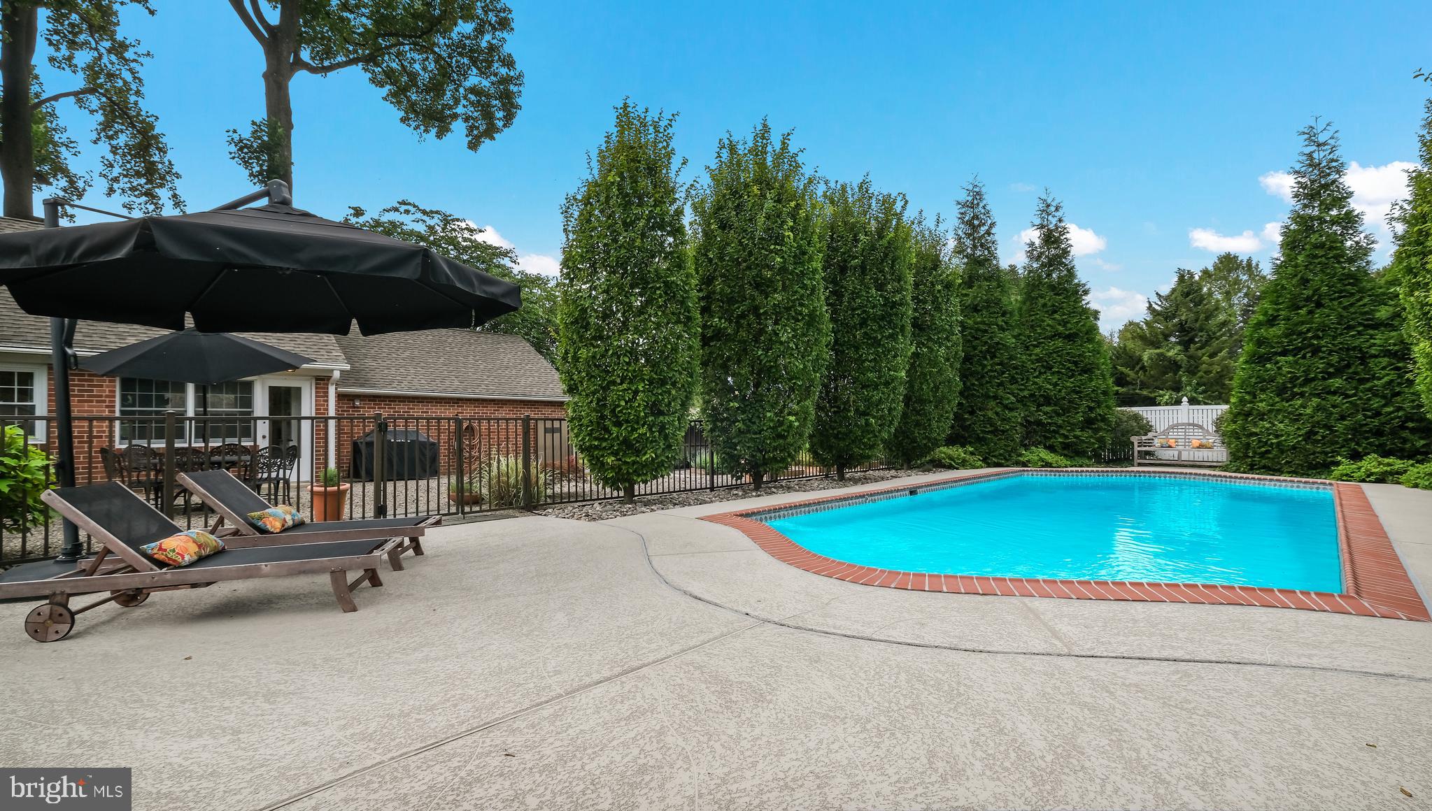 1049 George Road Jenkintown, PA 19046 - Photo 65 of 67 Beautifully landscaped for privacy