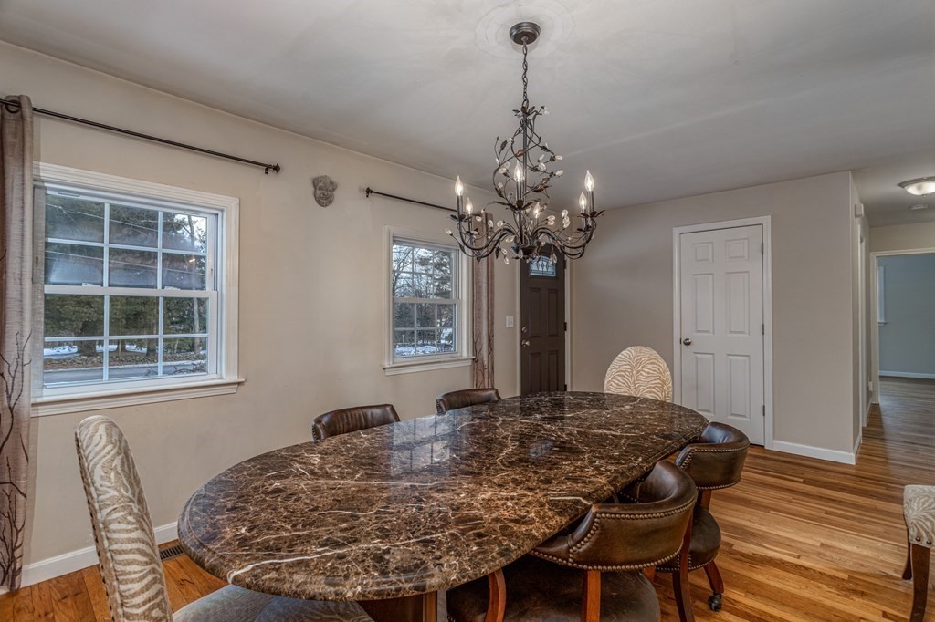 8 Brown Road Shirley, MA 01464 - Photo 11 of 42 a view of a dining room with furniture and window