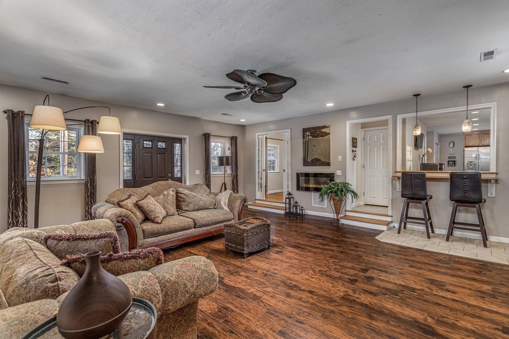 8 Brown Road Shirley, MA 01464 - Photo 5 of 42 a living room with furniture and wooden floor