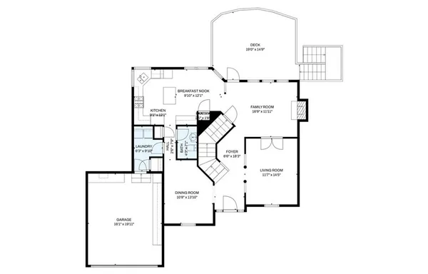 a picture of floor plan