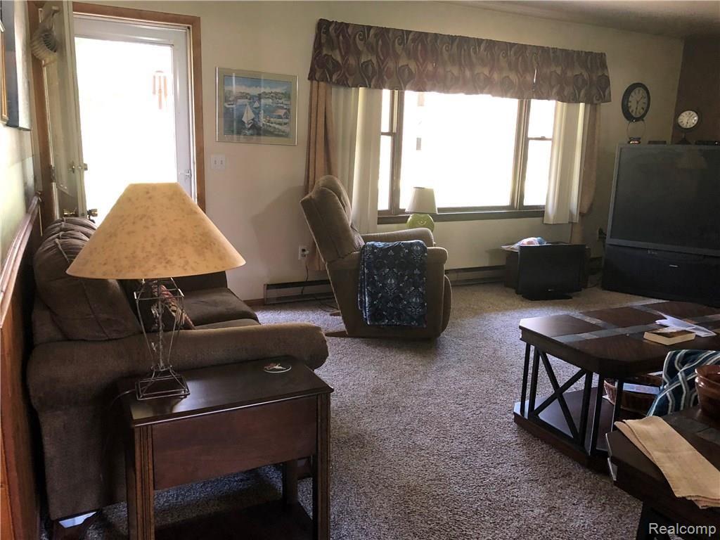 9089 West Coon Lake Road Gregory, MI 48137 - Photo 2 of 20 Bright living room with newer carpet